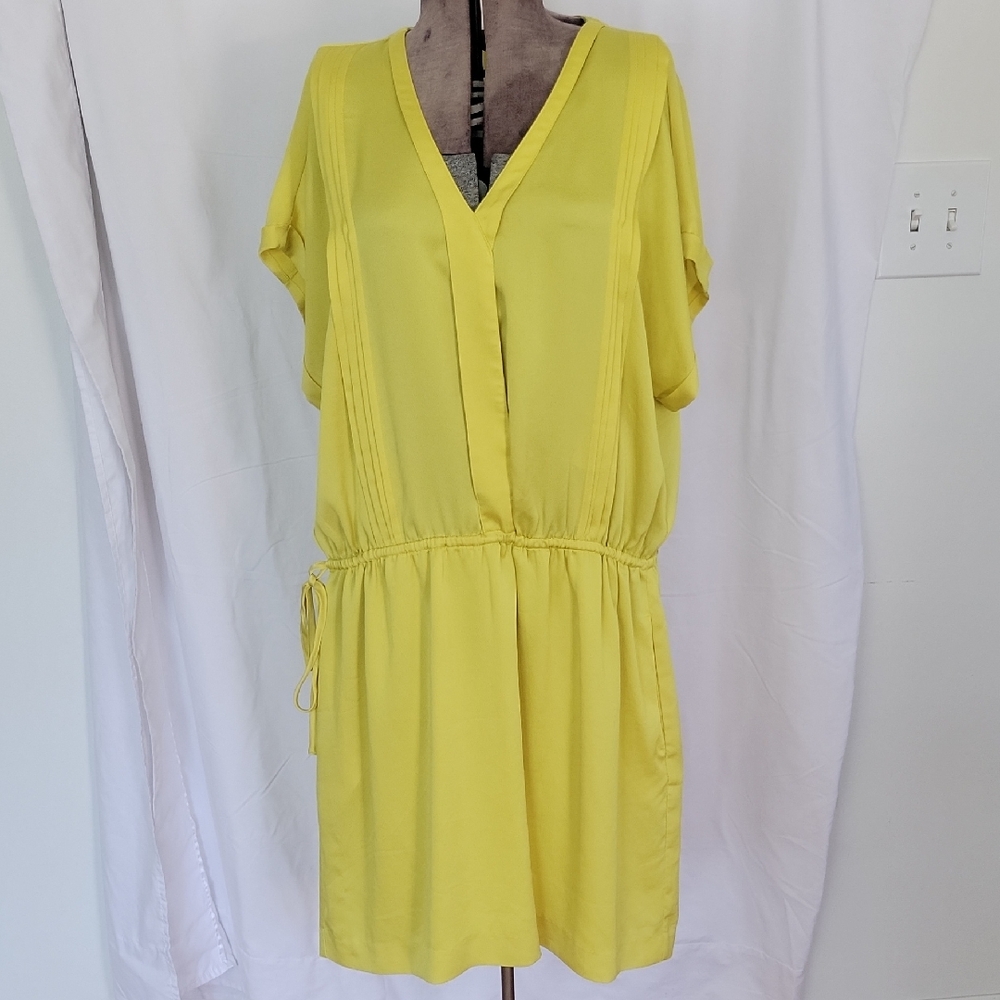 Banana Republic Dress XL Yellow